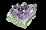 Dark Purple Amethyst Cluster - Uruguay #90176-1